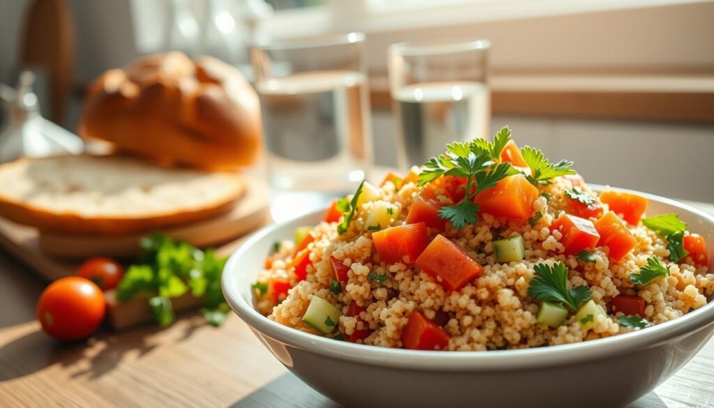 Almuerzo saludable con quinoa Almuerzo saludable con quinoa