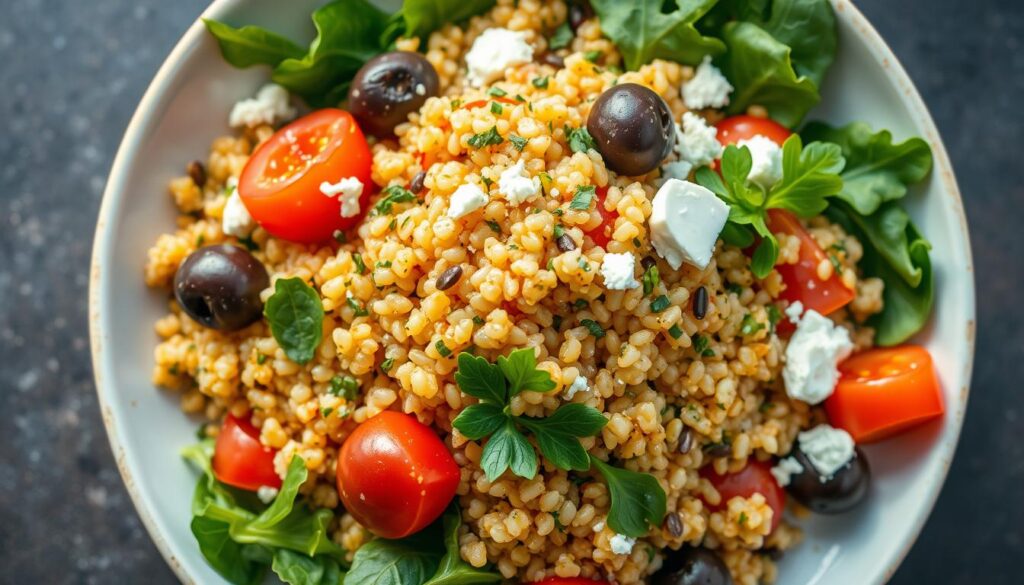 Receta de Quinoa al Estilo Mediterráneo Receta de Quinoa al Estilo Mediterráneo