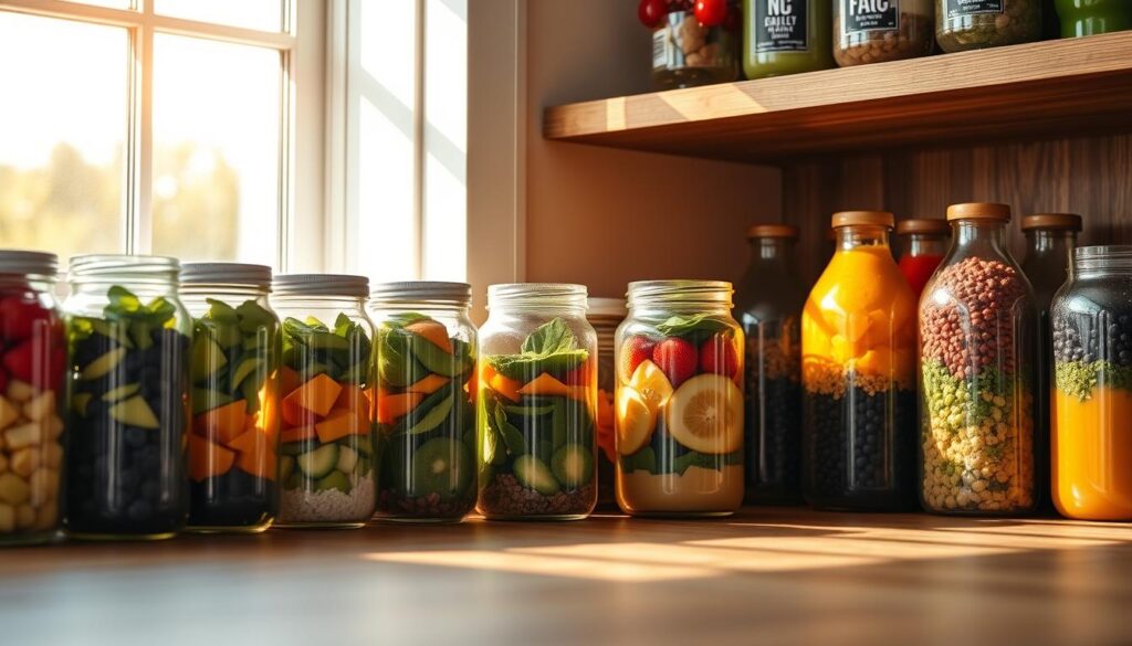 almacenamiento de smoothies
