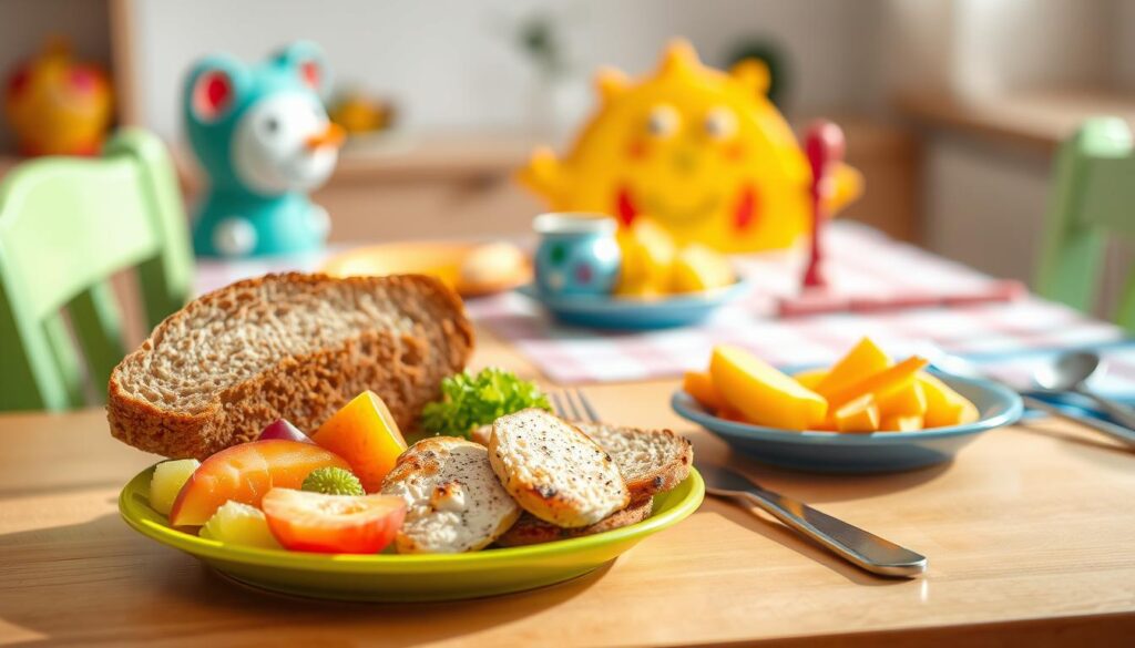 almuerzo saludable para niños