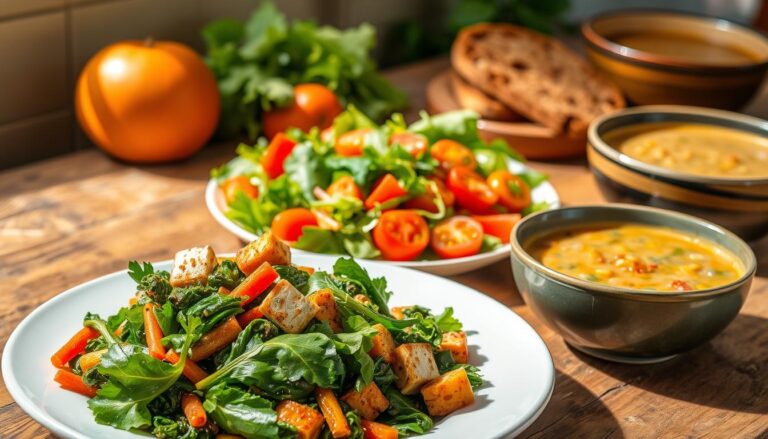 cena ligera vegana