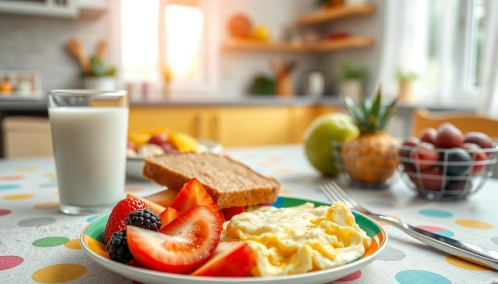 desayuno saludable para niños