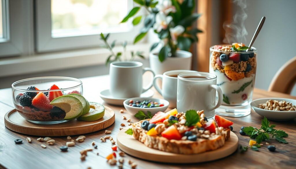 desayuno saludable vegano