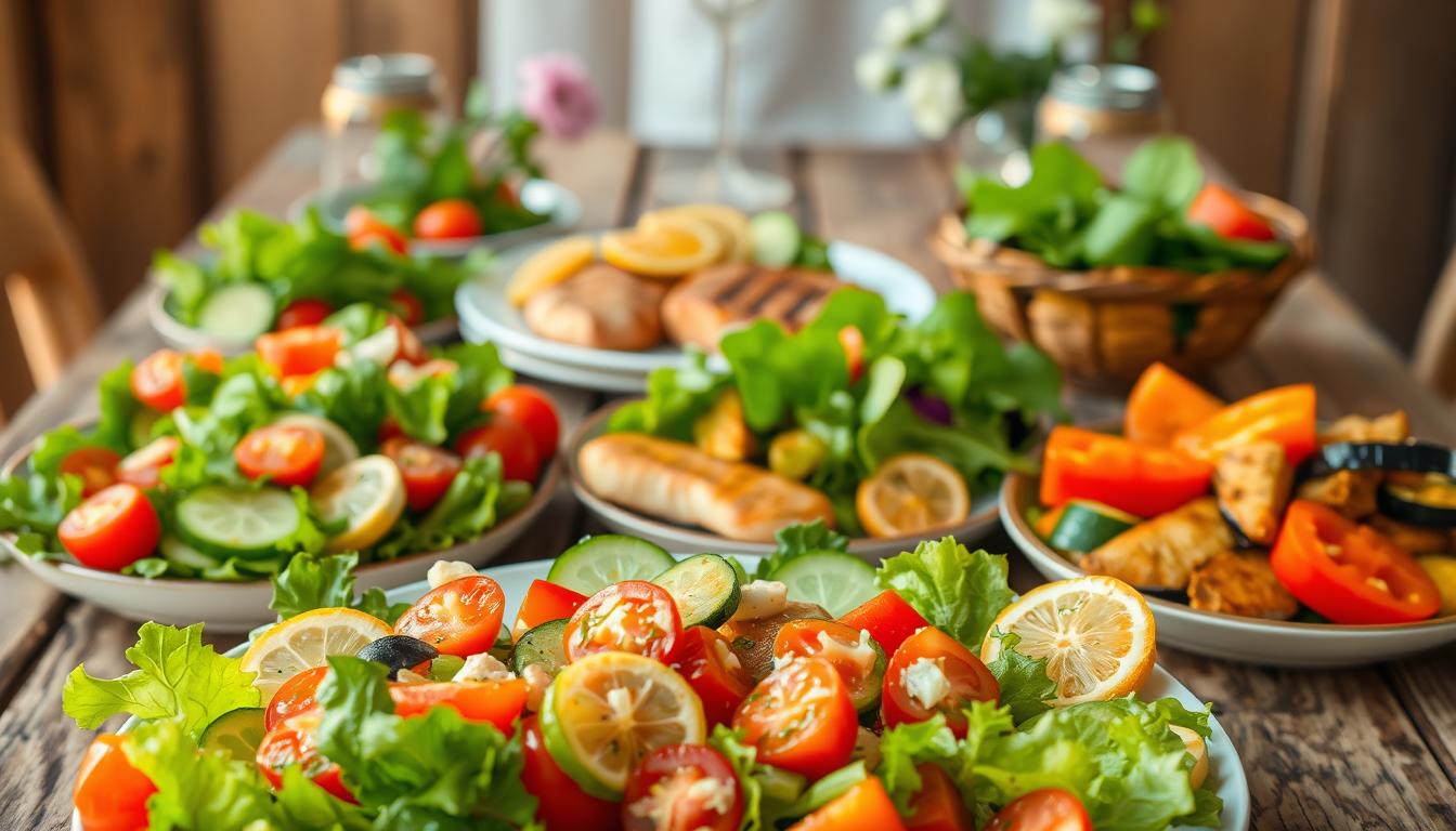 ensaladas para la cena