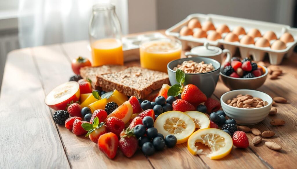 ingredientes desayuno saludable ingredientes desayuno saludable