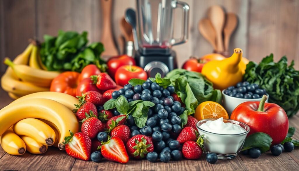 ingredientes para smoothies ingredientes para smoothies