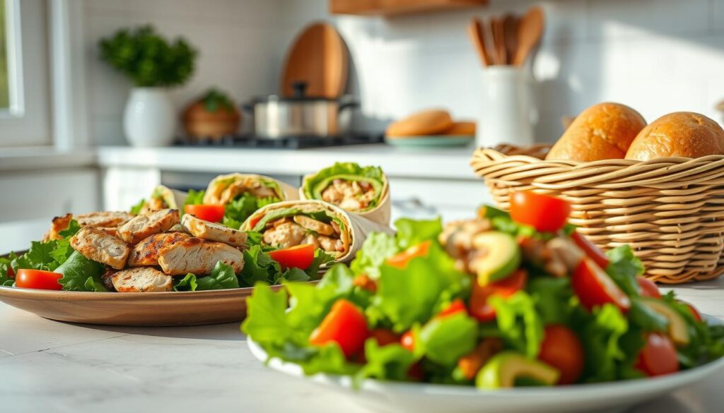 recetas de almuerzos saludables Almuerzos Saludables con Pollo