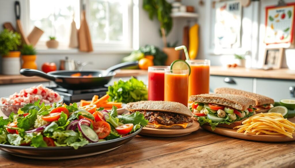 recetas rápidas para almuerzos Almuerzos Saludables y Divertidos