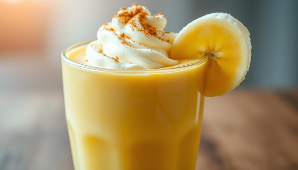 smoothie de plátano smoothie de plátano
