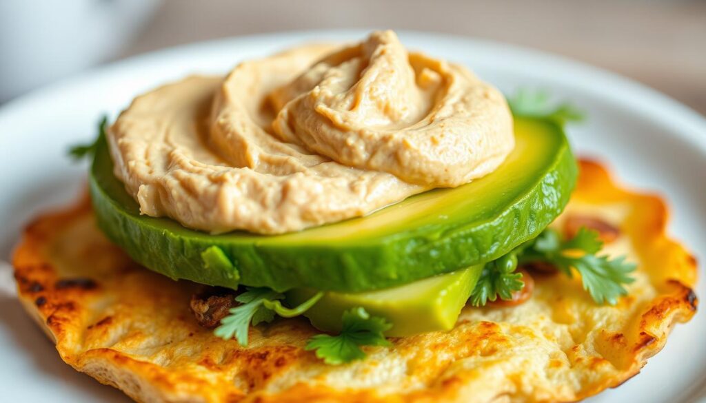 tostadas veganas con aguacate y hummus tostadas veganas con aguacate y hummus